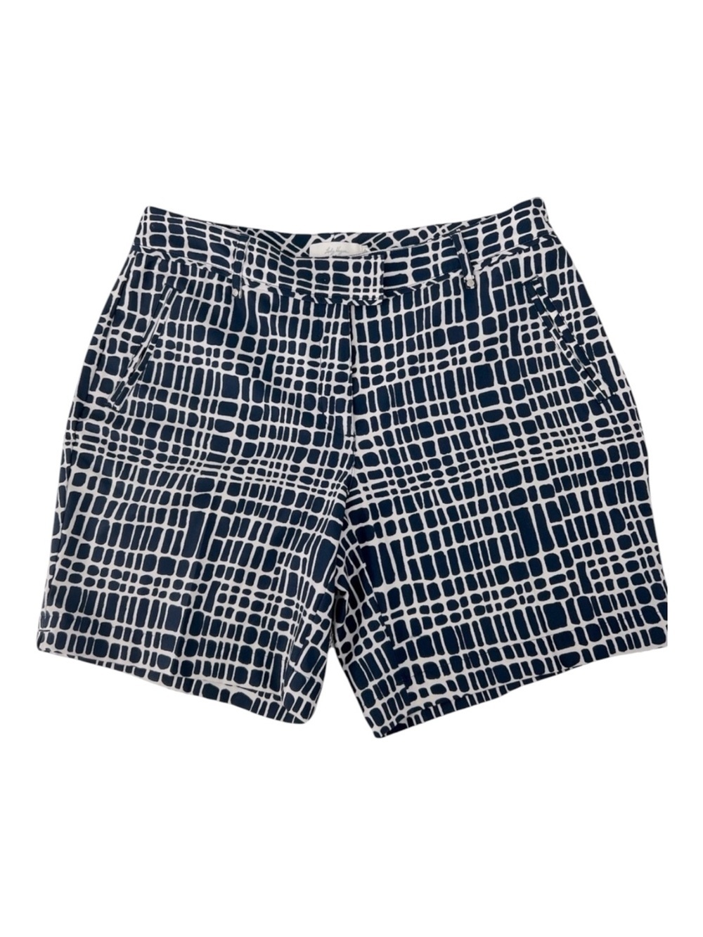 NWT’S Lady Hagan English Garden golf Navy & White shorts SZ 6